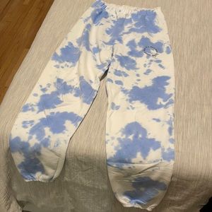 Summer Fridays tie dye joggers
